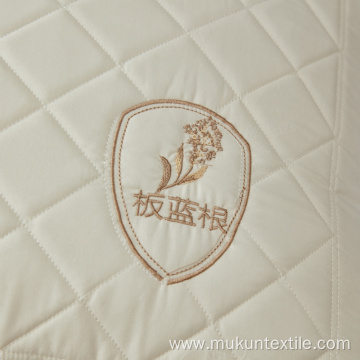 White polyester pillow newborn insert